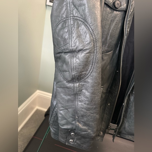 Good Preowned Condition Men's Marc New York by Andrew Marc Leather Jacket. - Picture 4 of 15